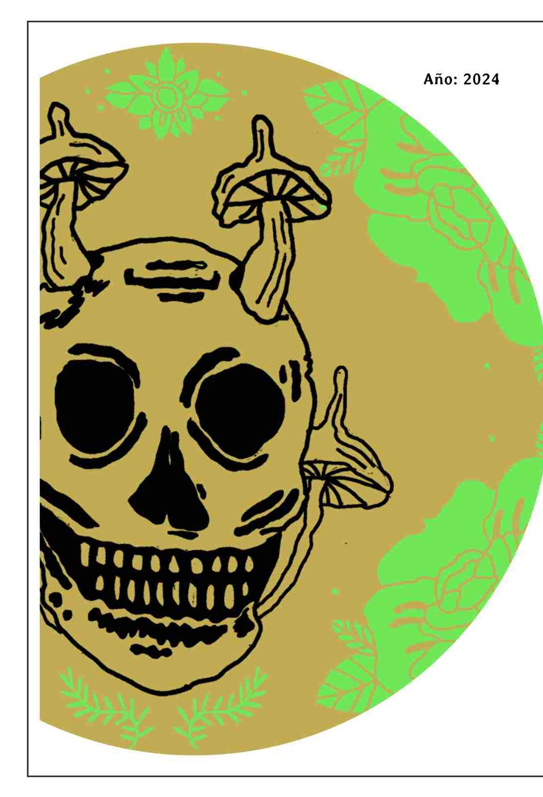 Serigrafía "Muerte Fungi" — César Kevin Pérez Pacheco
