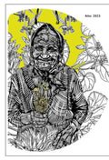 "Frutos de la madre" — serigrafía original de César Kevin Pérez Pacheco — Simbiosis