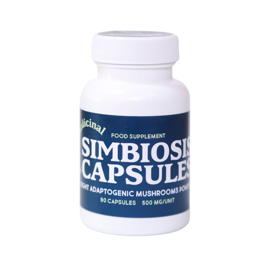 Simbiosis Polvo 8 Hongos Adaptógenos