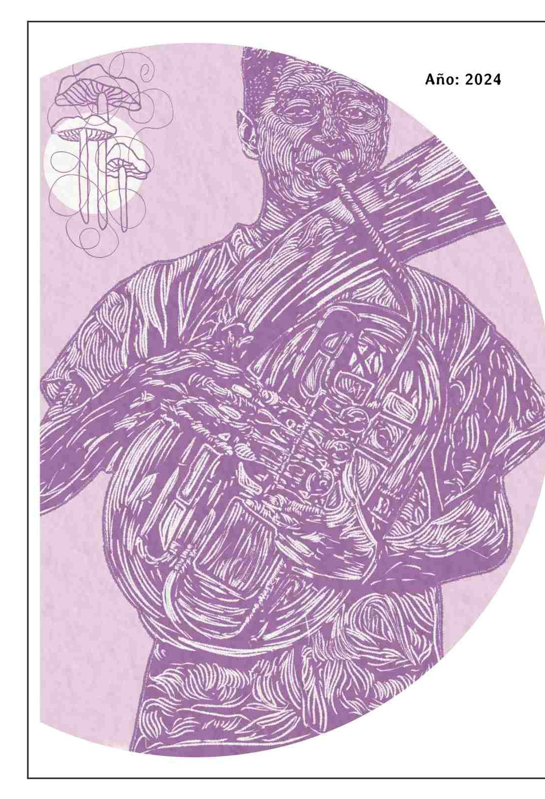 Serigrafía "Sones de la sierra" — César Kevin Pérez Pacheco