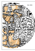 "Ansiedad" — serigrafía original de César Kevin Pérez Pacheco — Simbiosis