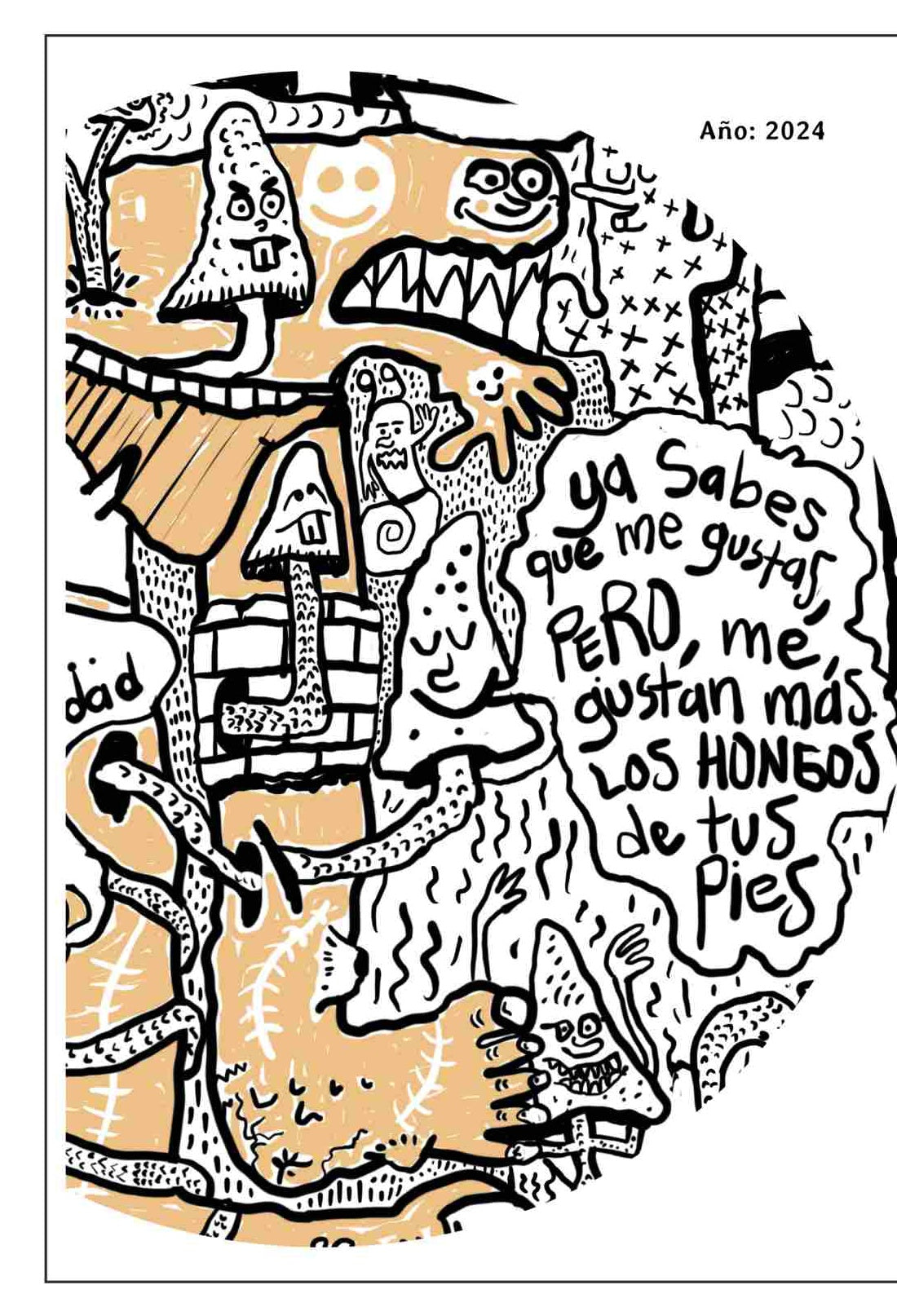 Serigrafía "Ansiedad" — César Kevin Pérez Pacheco