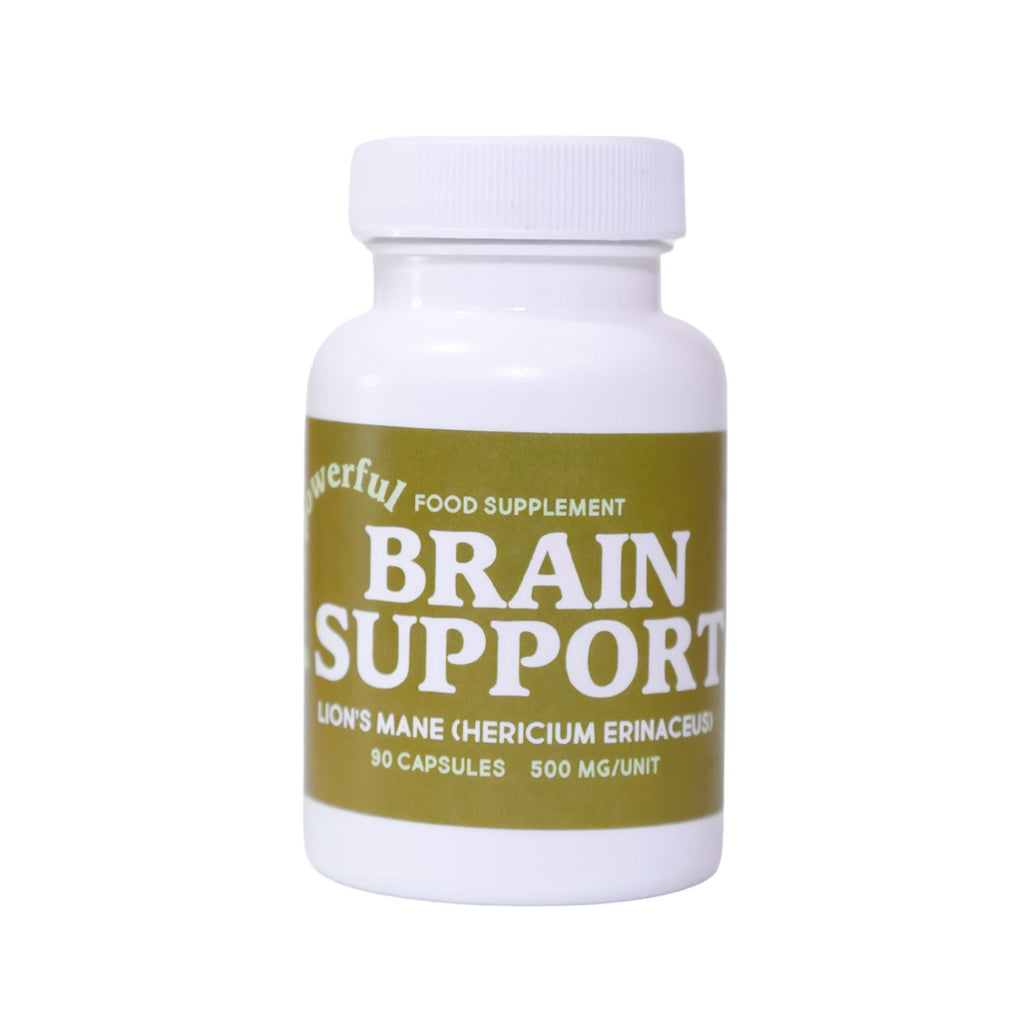 Frasco de Cápsulas Brain Support de Melena de León — Simbiosis